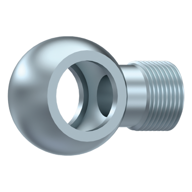 Banjo øje med udvendigt gevind (fuldt gevind)