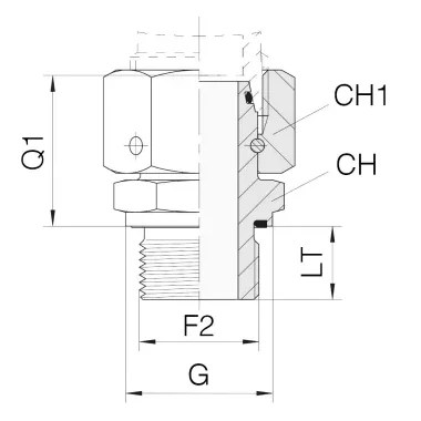 Indskruning - omløber BSP-MM SVÆR