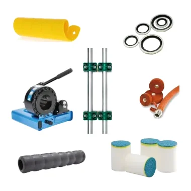 Hydraulikrør, tilbehør og maskiner