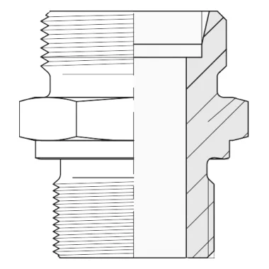 Lige indskruning MM Svær til BSP