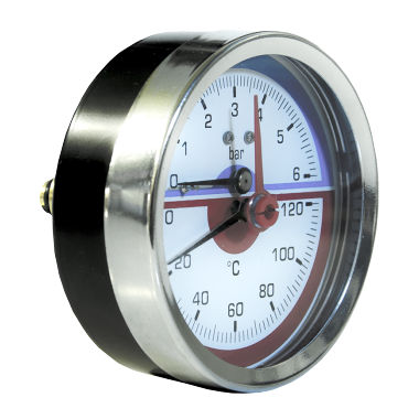 Manometer med termometer