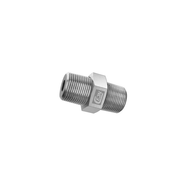 Hjtryks adapter 3/8" NPT udv. gevind x 3/8" NPT udv. gevind