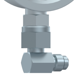 CHECK COUPLING 90� SWIVEL FEM 1/4