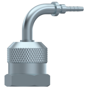 90 SWIVEL FEM. CHECK COUPLING M16X2 DN 2