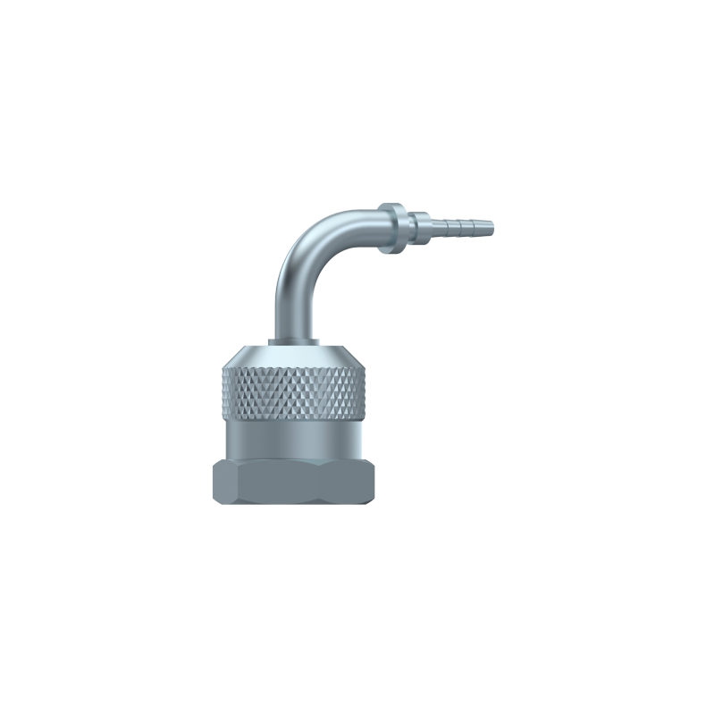 90 SWIVEL FEM. CHECK COUPLING M16X2 DN 2