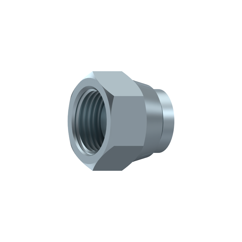 SLUTMUFFE 1.1/4" BSP 60 konus