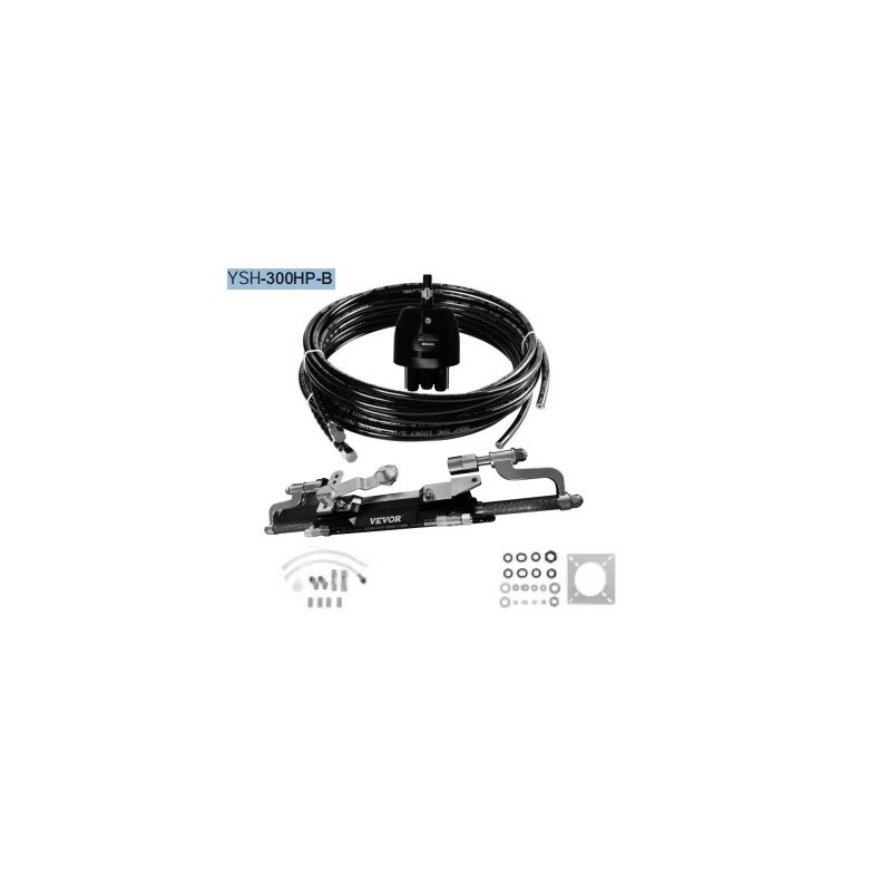 Hydraulic Outboard Steering Kit, 300HP