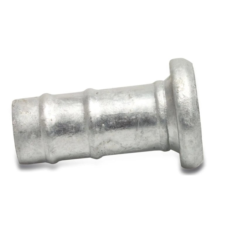 Lynkobling stl galvaniseret 108 mm x 102 mm hun-del Bauer x slangestuds type Bauer S78