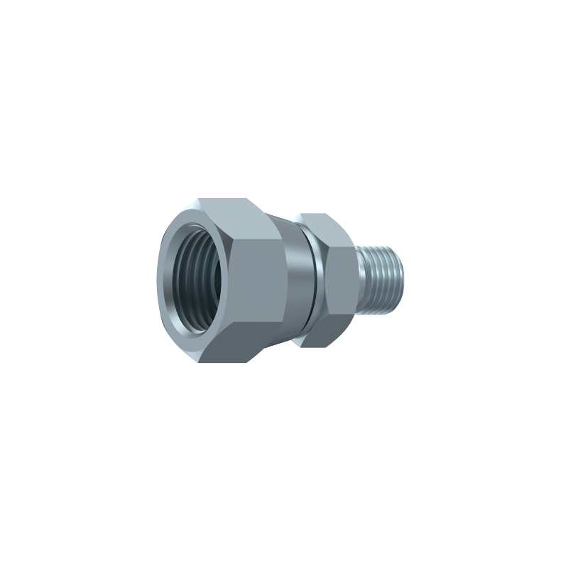 REDUCER BSP M - BSP SWIVEL FEM 60� 1/4" BSP 3/8" BSP