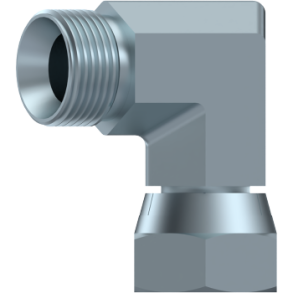 90� ELBOW BSP M- BSP SWIVEL F. FORGE 3/4