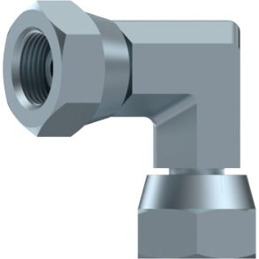 90� ELBOW SWIVEL F - SWIVEL F FORGE 1