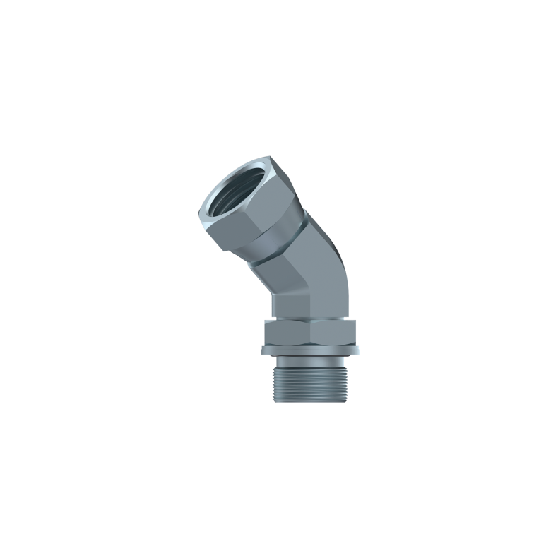 45�ADJ.BSP ELBOW ADAPT.M 60�-BSP FEM 60� 1" BSP 1" BSP