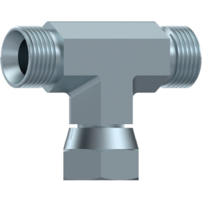 TEE M-SWIV. FEM.-M FORGE 3/4