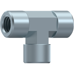 TEE FIXED FEMALE FORGE 1/4