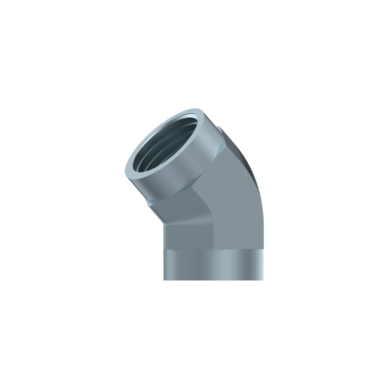 45� ELBOW FIXED FEMALE-FIXED FEMALE 3/8" NPT