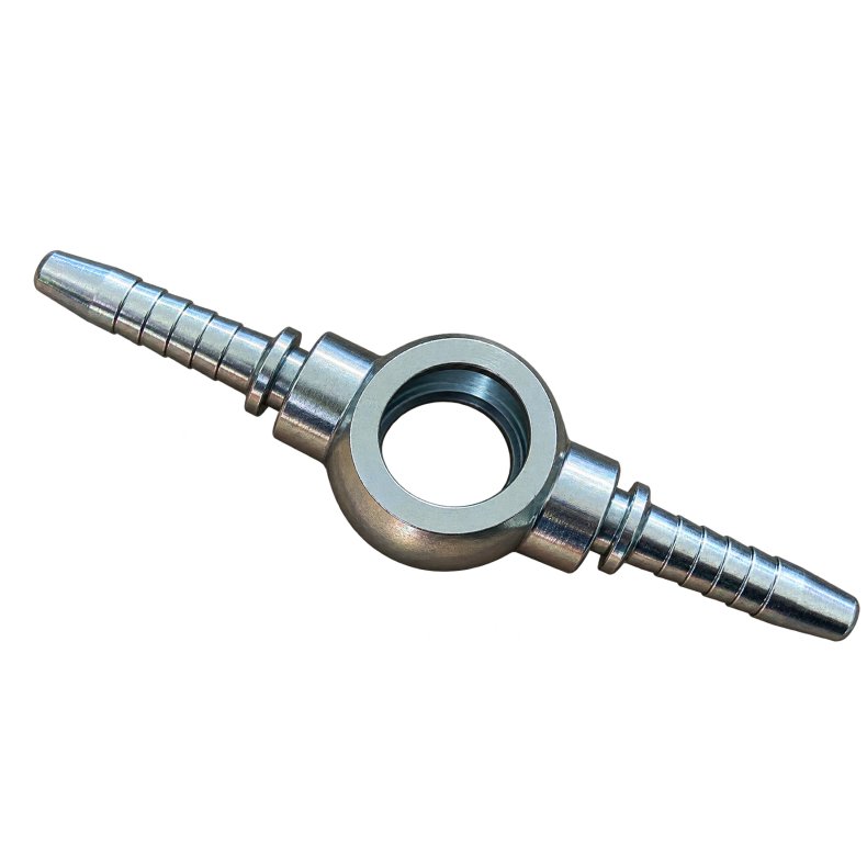 DOBBELT 3/8" BANJO �JE FOR 1/4" SL