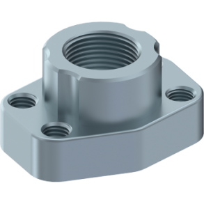 BSP FEMALE THREADED COUNTER-FLANGE 6000 PSI 2