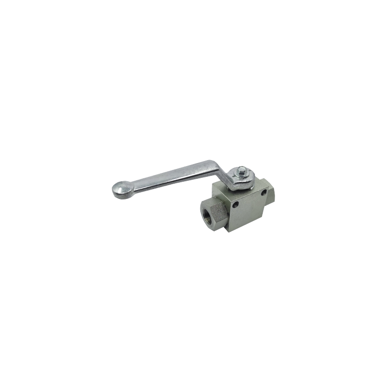 2 WAYS FEM BALL VALVE BSP WITH HOLES 3/8" BSP DN 10