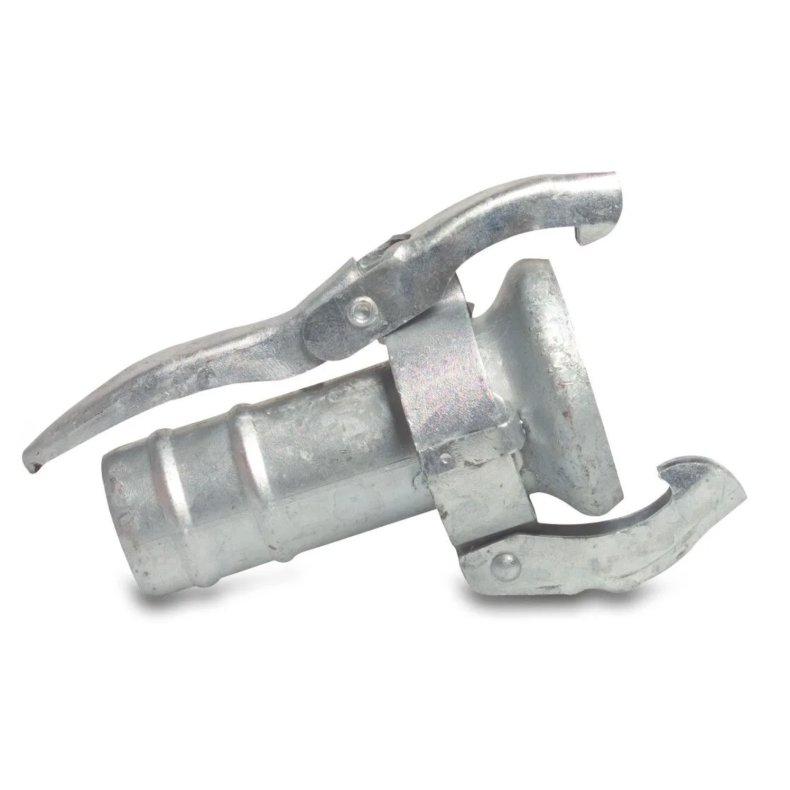 Lynkobling stl galvaniseret 89mm x 75 mm hun-del Perrot x slangestuds type Perrot