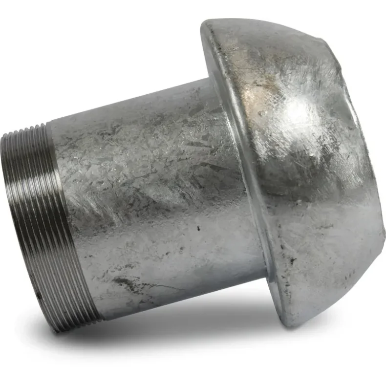 Lynkobling stl galvaniseret 70mm x 3" han-del Perrot x udvendig gevind type Perrot