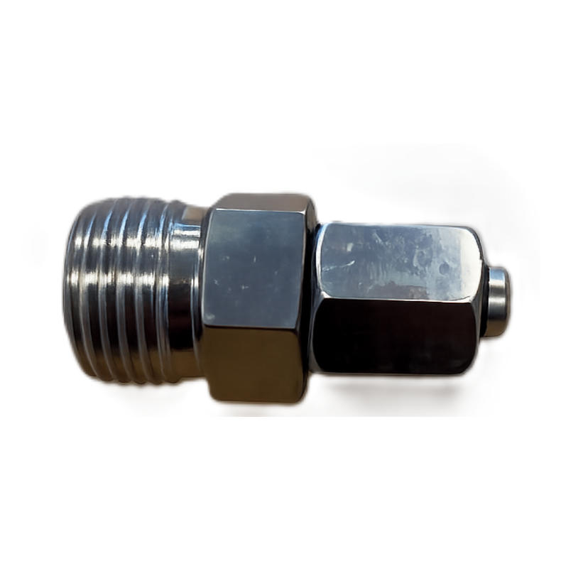 Nippel M14x1,5 (8L) Udv. M12x1,5 (06L) Indv