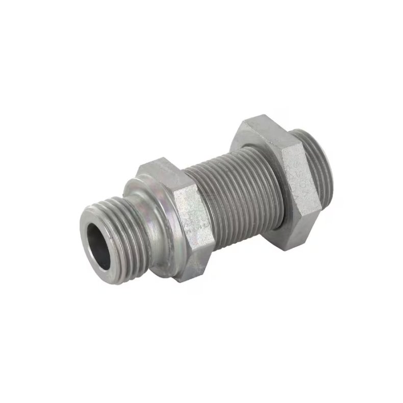 Straight DIN24Male Bulkhead15L 3/8" BSP