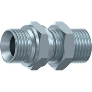 STRAIGHT BULKHEAD ADAPTOR WITHOUT NUT 1/4