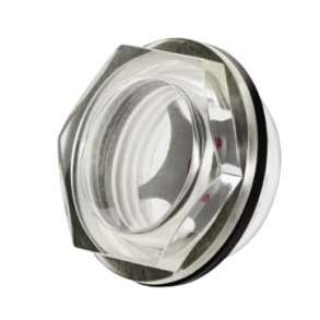 OLIESKUEGLAS M/PAKN Plast 1/2