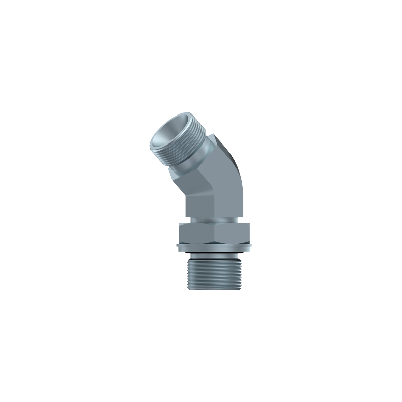 45 ADJ Male Elbow BSP60 3/8" BSPP 3/8"