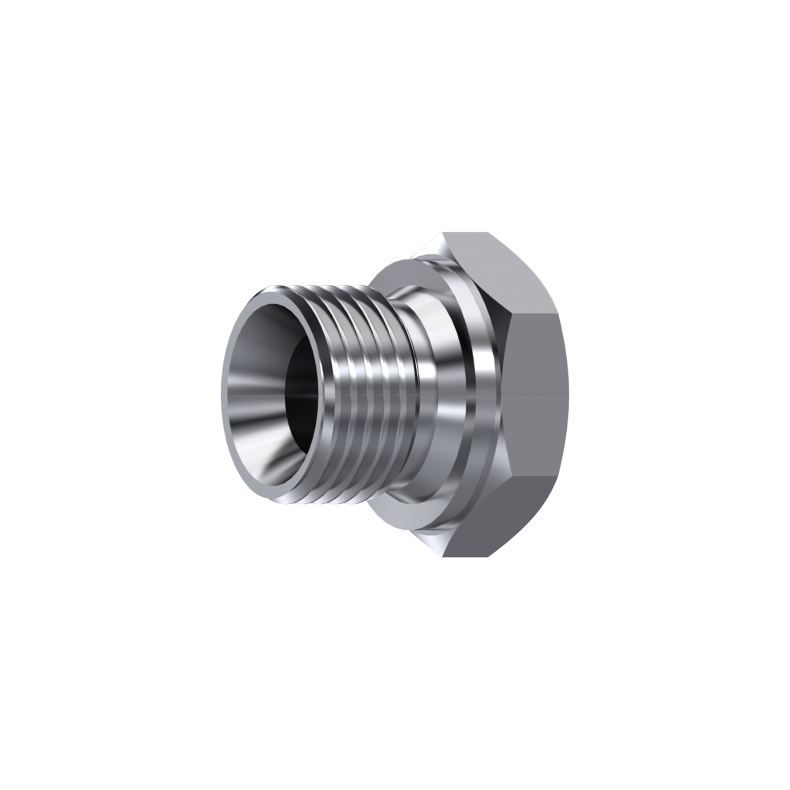 SS REDUCER PLUG MALE 60� - FIXED FEMALE M 1 1/2" BSP 1" BSP