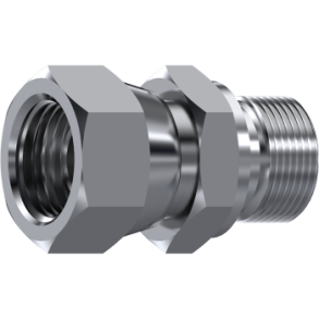 S.S. ADAPTOR MALE - SWIVEL FEMALE 60� M 1/2