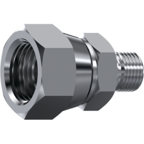 S.S. REDUCER MALE - SWIVEL FEMALE 60� 3/4