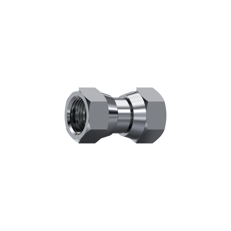 SS ADAPTOR SWIVEL FEM.60�-SWIVEL FEM.60� 1/4" BSP 1/4" BSP