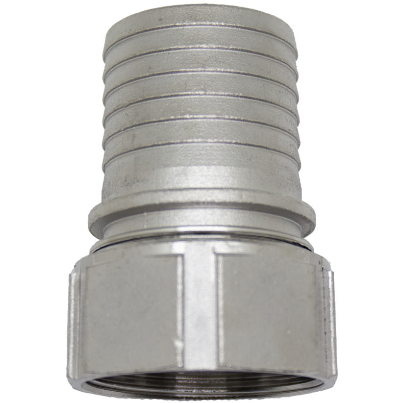 Slangekobling EN 14420-2/DIN 2817 - Slangestuds med Indvendig BSP gevind - 4" - 25 Bar - Rustfri Stl 2308808