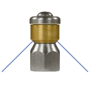 SEWER ROTATING NOZZLE ST-49.1 1/4
