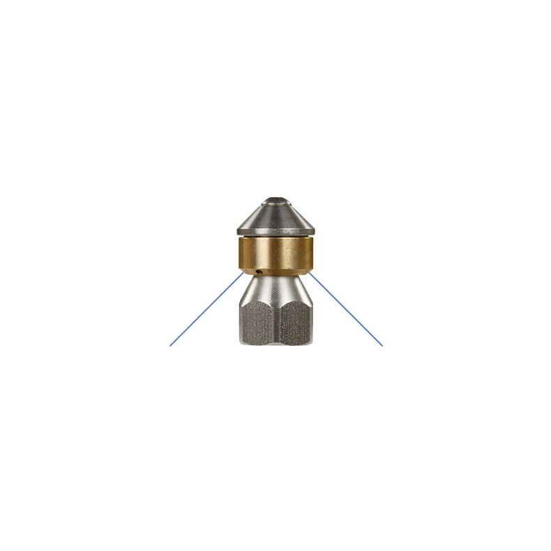 SEWER ROTATING NOZZLE ST-49.1 3/8"F 080  121872