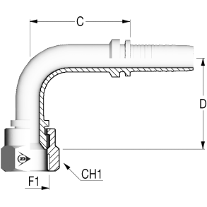 INS90 JIC Fem 37 7/16