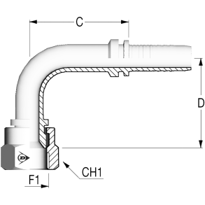 INS 90 JIC Fem 37 1 5/16