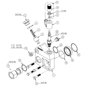 SEAL KIT SBP1+2 1256366