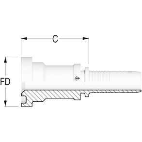 Flange SAE 3000 2 1/2