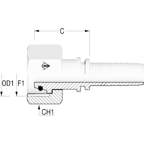 PT Metric Fem 24 M30X2 OR-20S 3/4