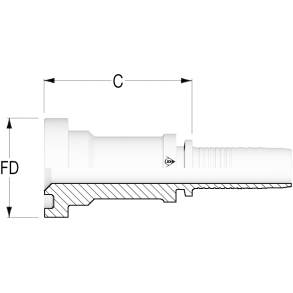 PT Flange SAE 6000 1 1/4