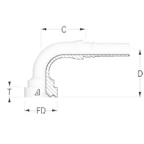 PT 90 Flange SUPERCAT 1