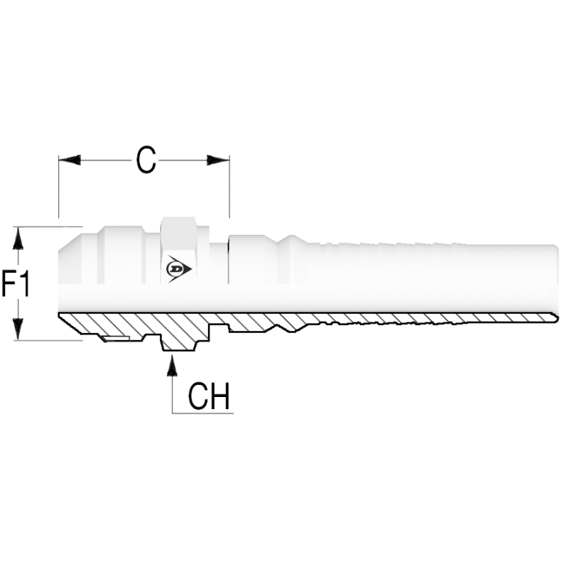 IL JIC Male 37 1 5/8"-12-1 1/4"SL - IL-AGJ-2020 1255019