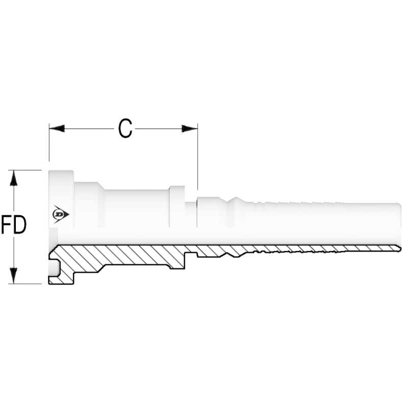 IL Flange SAE 3000 1"-1 1/4"SL