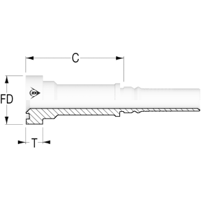 IL Flange SUPERCAT 3/4
