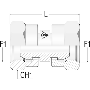 Straight BSP60 Female 3/8