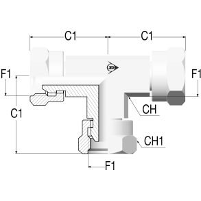 BSP60 T Adapter Female 1