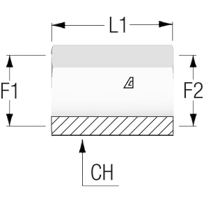 Straight BSPP Fixed Female 5/8