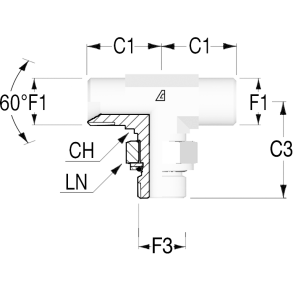 ADJ Male T EVT BSP60 1/4